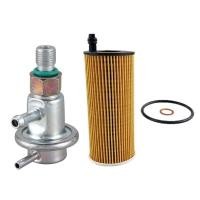 ราคา PQMK 1 Set Oil Filter Kit OX404DECO 1 Set 23280 75010 Fuel Pressure Regulator Assy (22559971670)