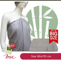ราคา ราคาพิเศษ BSC Bamboo Towel ผ้าขนหนูแบมบู100 ซับน้ำดี มีแอนตี้แบคทีเรีย ขนาดใหญ่พิเศษ AST147 (22801721722)