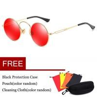 ราคา แฟชั่นแว่นกันแดดโพลาไรซ์ Punk สไตล์ Retro เจ้าชายกระจกแว่นตาใสเลนส์ Sea แว่นตา 908 (577320446)