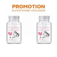ราคา 60 แคปซูล Super 3 in 1 Dietary Supplement Glutathione Vitamin C Collagen Capsule กลูตาไธโอนเพื่อผิวกระจ่างใส (22422574373)