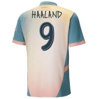 ราคา ใหม่ Official เสื้อฟุตบอล แมนเชสเตอร์ ซิกี้ ชุด4 ฤดูกาล 2024 2025 เกรดแฟนบอล Manchester City Fourth Jersey 2024 2025 (22762354396)