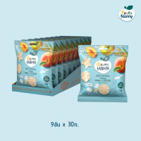 ราคา FrutoNanny ขนมข้าวกล้องออร์แกนิค 100 ขนาดเล็ก รสแอปเปิ้ลและพีช ขนมเพื่อสุขภาพสำหรับเด็ก ไม่มีกลูเตน ไม่มีน้ำตาล (22745110295)