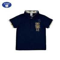 ราคา eclat เสื้อโปโล เสื้อเด็กผู้ชาย1 6ปี แขนสั้น ปักลายRobot เนื้อผ้าcotton100 ผ้ายืด เนื้อนิ่ม 9021 (22822543042)