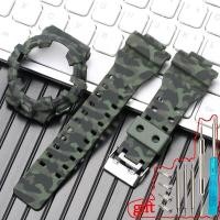 ราคา สายรัดเรซินพร้อมเคสเหมาะสำหรับเรือน GA 700 GA 710 Casio G Shock GA 735ผู้ชายสายรัดข้อมือกรอบสายรัดข้อมือ (21216942243)