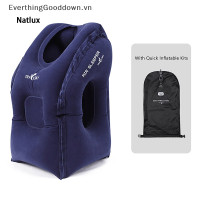 ราคา Natlux หมอนเดินทางเป่าลม Everthinggooddown ที่พิงศีรษะแผ่นอุปกรณ์หนุนคางเครื่องบินสำนักงานหมอนรองคอพักหมอนหนุน (22252756966)