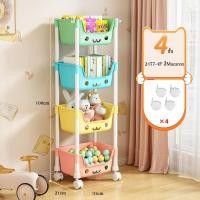 ราคา nanarak ชั้นวางของหลากสีสัน ลายการ์ตูน ที่เก็บของพร้อมล้อเลื่อน ชั้นเก็บของอเนกประสงค์ รุ่น 2477 (22798463286)