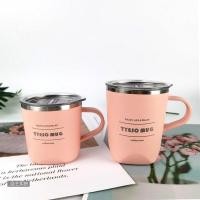 ราคา แก้วกาแฟ TYESOS MUG 8717 เก็บความร้อน เย็น ขนาด 260ml 300ml Tyesos Mug แก้วกาแฟ เก็บอุณหภูมิ มีหูจับในตัว พร้อมฝา (22956953838)