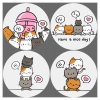 ราคา ฟิล์มซีลฝาแก้ว 3000ดวง bubble tea lover ฟิล์มปิดฝาแก้วชานมไข่มุก ฟิล์มฝาแก้วพลาสติก ลายการ์ตูน 1 (22963547563)