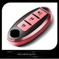 ราคา กรอบเคสกุญแจรีโมทรถยนต์ นิสสัน แบบใหม่ 2020 New VIP Key Shell TPU Key Cover with Colorful PC Push button Guard Nissan Key Sets MarchX TrailNavaraJukeAlmeraNotePulsarLivinaTeanaMuranoTidaNissan kicks e