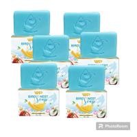 ราคา สบู่รังนก WP เพ็จเกจใหม่ 6 ก้อน (20494131076)