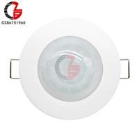 ราคา AC 220V Mini 360 Degree Ceiling PIR Motion Sensor Switch IR Infrared Induction Sensor Detector Controller Switch for LED Light AC 220 โวลต์มินิ 360 องศาเพดาน PIR Motion Sensor สวิทช์ IR อินฟราเรดเหนี่