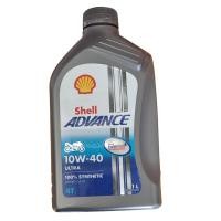 ราคา น้ำมันเครื่อง สังเคราะห์แท้100 Shell Advance Sea 10W 40 ULTRA ขนาด 1L synthetic 4T เหมาะสำหรับ รถจักรยานยนต์ มอเตอร์ไซค์ Motorcycle (22449996198)