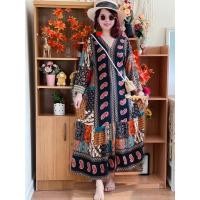 ราคา Mimijoy เดรส เดรสสไตล์โบฮีเมี่ยน เดรสสาวอวบ ฟรีไซด์อก34 48นิ้ว ยาว 48นิ้ว สาวอวบอ้วนใส่ได้ เนื้อผ้าสปัน เดรสยาว ด้านหลังเป็นเชือกผูกปรับได้ ส่งจากไทย (21897019560)