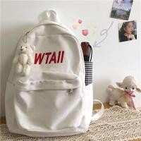 ราคา กระเป๋าราคาถูก กระเป๋าสะพายหลัง กระเป๋าเป้สะพายหลัง ผ้าแคนวาส อเนกประสงค์ แบบเรียบง่าย แฟชั่นใหม่ กระเป๋านักเรียน กระเป๋าเป้นักเรียนมัธยม (21816746163)