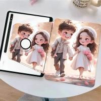 ราคา เคสแท็บเล็ตอะคริลิคใส ป้องกัน 360 องศา สําหรับ Samsung Galaxy Tab S10 S6 Lite Galaxy Tab S9 S8 S7 S7 FE s9 FE A8 A9 A9plus Galaxy TabS7plus S8plus S9plus เคสแท็บเล็ต Samsung (23000744210)