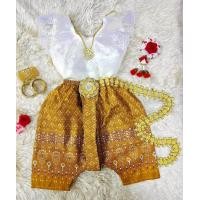 ราคา ชุดไทยประยุกต์ชุดไทยเด็กผู้หญิงชุดโจงกระเบนเด็กเล็ก (21498443988)