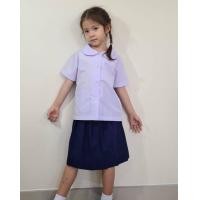ราคา ชุดนักเรียน คอบัวประถม กระโปรงนักเรียน เสื้อนักเรียน ชุดนักเรียนประถม นักเรียนหญิง กระโปรงจีบรอบ กระโปรงประถม ขายแยกชิ้น (19168956634)