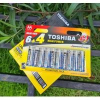ราคา พร้อมส่ง ถ่าน AA TOSHIBA ALKALINE SIZE AA 1 5V แพค 10 ก้อน ถ่านอัลคาไลน์ ถ่านไฟฉาย (19354247805)