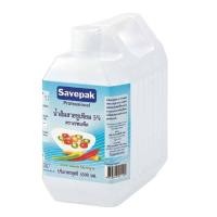 ราคา พร้อมส่ง เซพแพค น้ำส้มสายชูเทียม4500 มล Savepak Vinegar 5 4500 ml (17765210289)