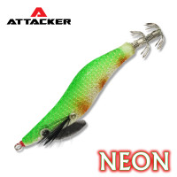 ราคา โยตกหมึก Attacker NEON SQUID JIG โยกุ้งเรืองแสง เหยื่อปลอมตกหมึก ขนาด 1 8 2 0 (22067119644)