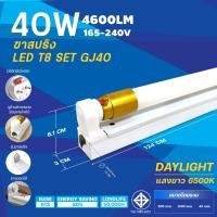 ราคา ชุดหลอดไฟ T8 LED ขาบิด รุ่นขาสปริง แสงสีขาว Daylight 6500K แสงสีวอร์ม Warmwhite 4500K T8 FULL SET 9W 18W 20W 40Wหลอดไฟแอลอีดี ใช้ไฟบ้าน (22973795177)