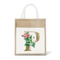 ราคา กระเป๋าปอกระเจา กระเป๋าผ้าลินิน กระสอบผ้าฝ้ายเพ้นท์มือ กระเป๋าช้อปปิ้งตัวอักษรดอกไม้สีทอง กระเป๋าลามิเนต (22306196895)