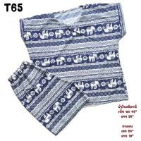 ราคา ชุดเซทเสื้อ กางเกง ผ้าไหมอิตาลี ชุดเซทสาวอวบ ลายใหม่ ผ้าใส่สบาย ผลิตในไทย (22849177950)