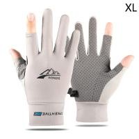 ราคา GlamourGetaway ถุงมือกันแดดสำหรับผู้หญิงเนื้อผ้าไหมน้ำแข็งแบบบางป้องกันรังสีอัลตราไวโอเลตน้ำค้างถุงมือสำหรับขับขี่ขับขี่ขับขี่กันลื่นระบายอากาศได้ดี (22496020547)