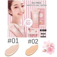 ราคา 158 ครีมรองพื้นบีบี BB CREAM รองพื้นผสมกันแดด ครีมกันแดด ครีมรองพื้นติดทนนาน รองพื้นบีบีปราศจากน้ำมัน SPF50 (12942669496)