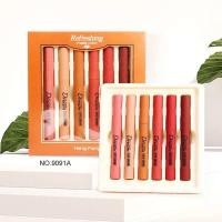 ราคา HengFang เซตลิปสติก 6 สี Refreshing Matte Color N Ebeauty store (22990566859)