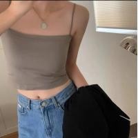 ราคา บราสายเดี่ยว สั้น แบบครึ่งตัว เสื้อชั้นใน มีฟองน้ำในตัว แบบครึ่งตัว บราไร้ขอบ (22310310527)