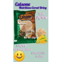 ราคา Calsome ซีเรียลข้าวโอ๊ต ข้าวโพด ขาย 10 ซอง 1 ซอง 25 กรัม มีแคลเซียม CALCIUM For Stronger Bones (22718171900)