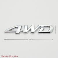 ราคา V6 3D โลโก้รถยนต์ของสติกเกอร์โลโก้โลหะตกแต่งยานยนต์4X4 D4D จำกัด (18711204374)