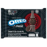 ราคา โอริโอ้ คุกกี้แซนวิชสอดไส้ครีมรสโคล่า Oreo Chocolate Sandwich Cookies With Cola Flavoured Cream 248 4g (22683771986)