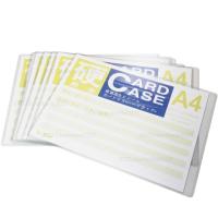ราคา Cardcase เกรดพรีเมียม แฟ้มเก็บเอกสาร ซองพลาสติกแข็ง ซองเอกสาร A3 A4 วัสดุ PVC 350 mic แข็งแรง ใสกิ๊ง card case (12473411415)