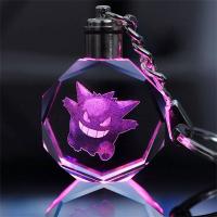 ราคา LGJGHJG Childrens Toy Kids Toys Pendant Eevee Togepi Jigglypuff Luminous Keychain Pokemon Keyring Crystal Keychain Pikachu Keychain (16659555820)