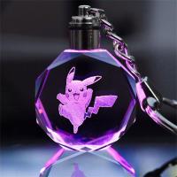 ราคา LGJGHJG Childrens Toy Kids Toys Pendant Eevee Togepi Jigglypuff Luminous Keychain Pokemon Keyring Crystal Keychain Pikachu Keychain (16659555808)