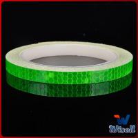 ราคา Wisell DIY สติกเกอร์สะท้อนแสง สําหรับติดตกแต่งรถจักรยาน สติ๊กเกอร์ตกแต่ง Reflective Tape (22120597847)
