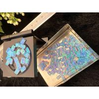 ราคา Royal BLUE 2 เม็ด โอปอล สีฟ้า 6x4 มม SHAPE OCTAGON Synthetic Opal โอปอ สังเคราะห์ LAB MADE OPAL (15334910126)
