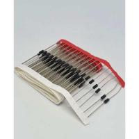 ราคา 1N4001 1N4002 1N4004 1N4007 ไดโอด SILICON RECTIFIER DIODE 100ชิ้น (19751179768)