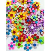 ราคา ดอกไม้ 50ชิ้น คละสี Evaกระดาษโฟมกากเพชร ขนาด2 5cm มีกาวในตัว ตกแต่งการ์ด งานประดิษฐ์ ส่งจากไทย (22855022746)