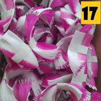 ราคา กลีบกระทงเปลือกข้าวโพด กลีบกระทง กลีบดอกบัว กระดาษคละสี 1 มัดมี 20 กลีบ (23020704412)