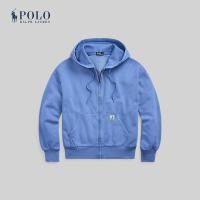 ราคา Polo Ralph Lauren เสื้อสเวตเตอร์ผู้หญิง Fleece Full Zip Hoodie รุ่น WMPOKNINFB20682 สีฟ้า (22874697673)