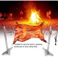 ราคา BBQ Electric Rotisserie Kit Automatic 15W Universal Rotisserie Kit Outdoor Large Grill Rotisserie Spit Roaster Rod (22269352374)