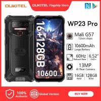ราคา OUKITE WP23 Pro 6 52โทรศัพท์มือถือแอนดรอยด์13 GBโทรศัพท์มือถือแอนดรอยด์13 GB ความคมชัดระดับ HD 10600 MAh 16GB 128GB G57สมาร์ทโฟนที่แข็งแรงโทรศัพท์มือถือ NFC 13MP (22324677934)