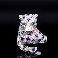 ราคา แหวนพลอยของแท้ แหวนหัวเสือพลอยไพลิน ฺฺBlue Sapphire ตัวเรือนเงินแท้ 92 5 ชุบทองคำขาว พลอยสีน้ำเงินกำมะหยี่ เนื้อใส จากประเทศไทย ไซด์นิ้ว 61 หรือเบอร์ 9 5 US (21407214606)