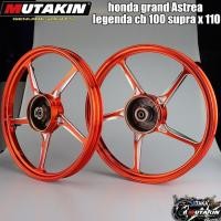 ราคา MUTAKIN ล้อแม็ก 511 CNC RIM Honda WAVE100 DREAM125 DREAM110 SUPERCUB LEAD100 1 40 1 60x17 ล้อแม็กขอบ17 พร้อมลูกปื (17604122349)