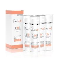 ราคา โปรเซต 3 ขวด แถมฟรีเดียร์เรส 1 ขวด กันแดด 10g Dearest 2in1 mask clean เจลล้างหน้าสูตรเซรั่ม 100 ml (21457975473)