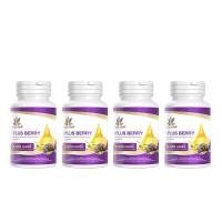 ราคา 4 กระปุก I Plus Berry เบญจออยล์ ไอ พลัส เบอร์รี่ อาหารเสริมบำรุงดวงตา บำรุงสายตา ขนาด 30 แคปซูล (20526390596)
