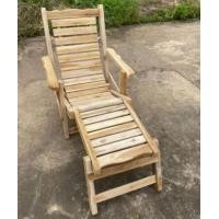 ราคา เก้าอี้ระนาด ไม้สักทอง ปรับนั่ง นอนได้ สีสักทองน้ำตาล ก ย ส 70 160 80 (16578508098)